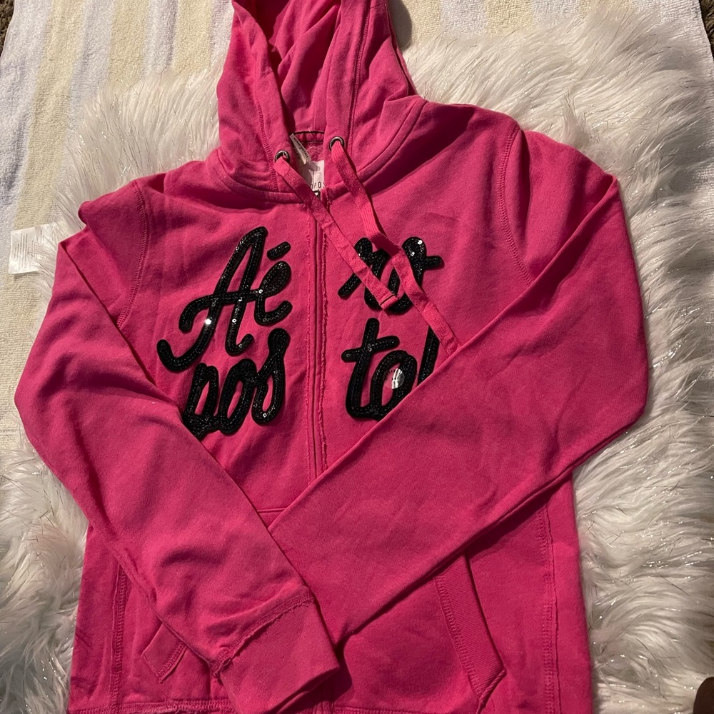 Aéropostale hoodie/sweatpants outfit